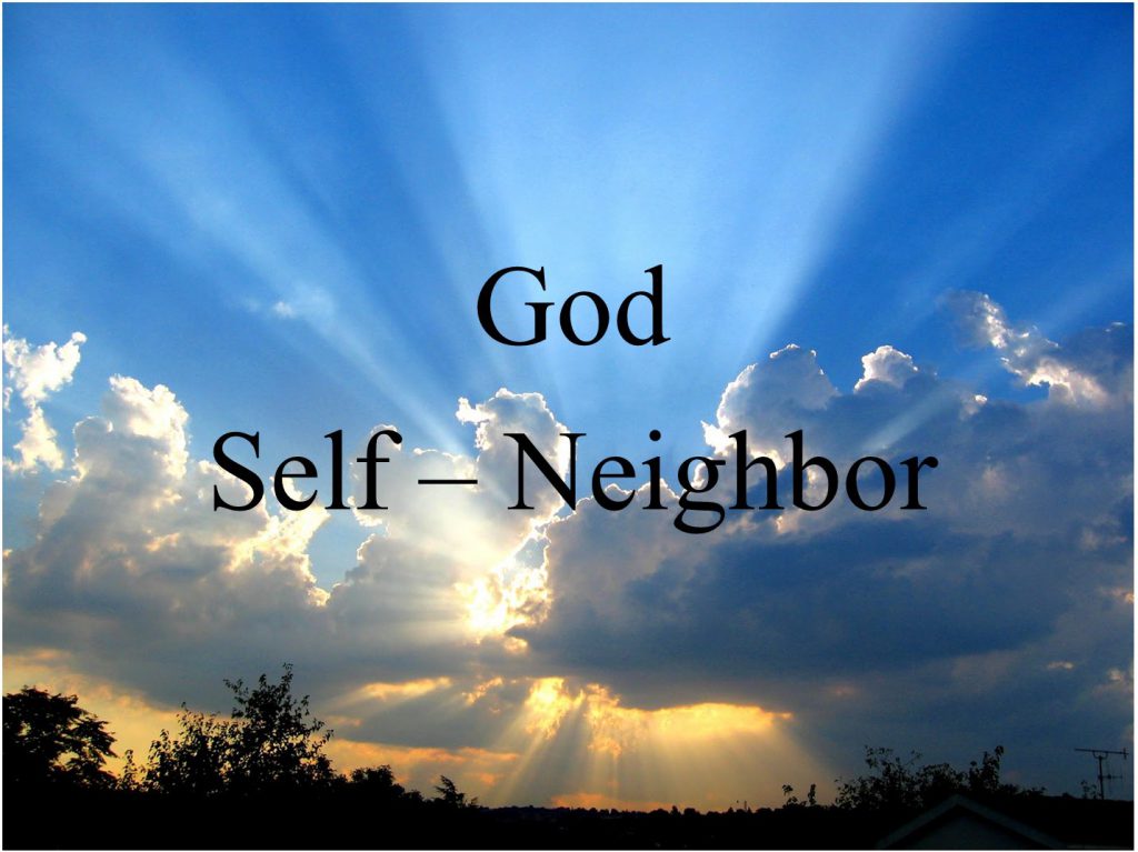 God Self Neighbor